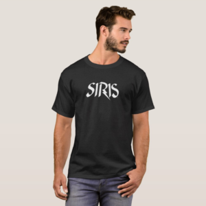 SIRIS Men's black t-shirt