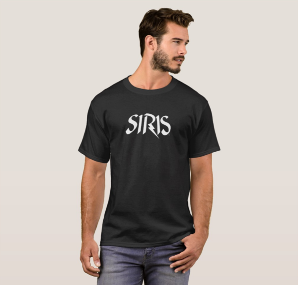 SIRIS Men's black t-shirt