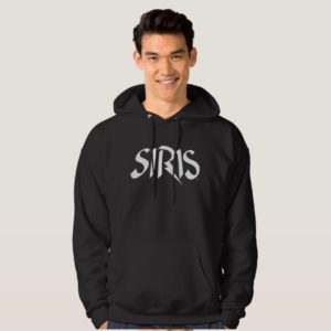 SIRIS - Men's Black Hoodie